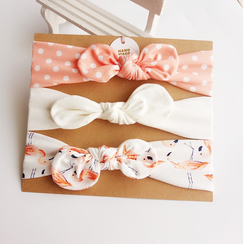 Baby Hair Bows Headband 3PC Set